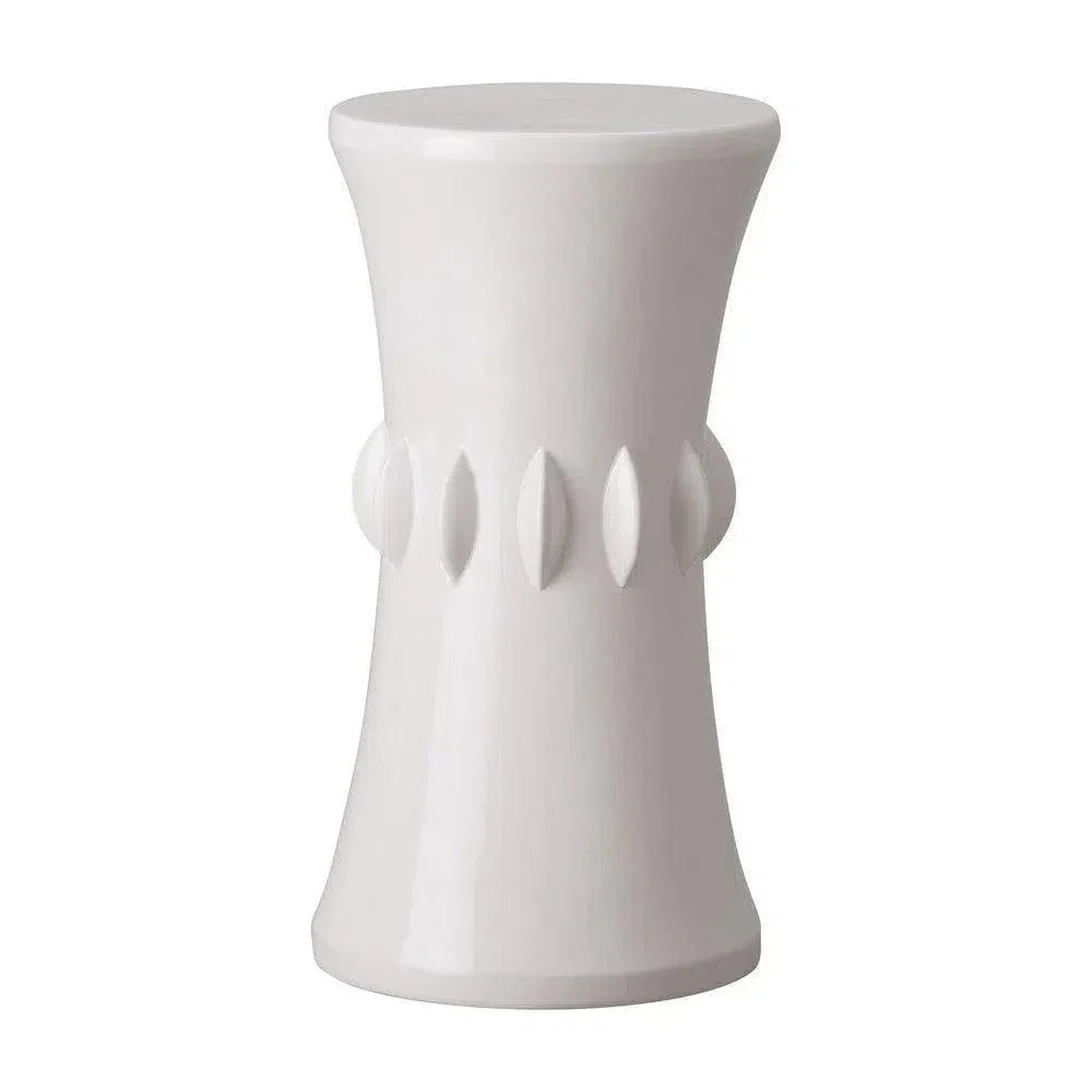 18 in. Jewel Stand Outdoor Side Table - LOOMLAN - Emissary - Garden Stools