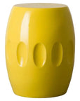 18 in. Orion Ceramic Outdoor Garden Stool - LOOMLAN - Emissary - Garden Stools
