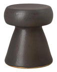 18 in. Portobello Ceramic Outdoor Garden Stool Outdoor - LOOMLAN - Emissary - Garden Stools
