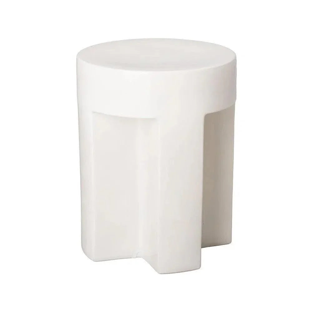 Emissary 18 in. TX Ceramic Outdoor Garden Stool