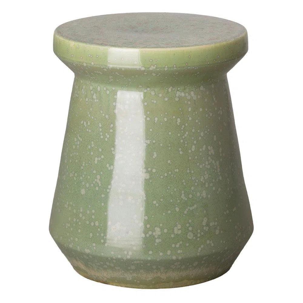 Emissary 18 in. Vic Ceramic Outdoor Garden Stool