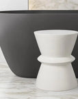 Emissary 18 in. Zip Ceramic Outdoor Garden Stool