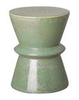 Emissary 18 in. Zip Ceramic Outdoor Garden Stool