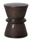Emissary 18 in. Zip Ceramic Outdoor Garden Stool