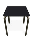 18" Square Marine Grade Polymer End Table - LOOMLAN - Telescope - Outdoor Side Tables