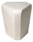 Emissary 18.5 in. Triangle Ceramic Outdoor Garden Stool