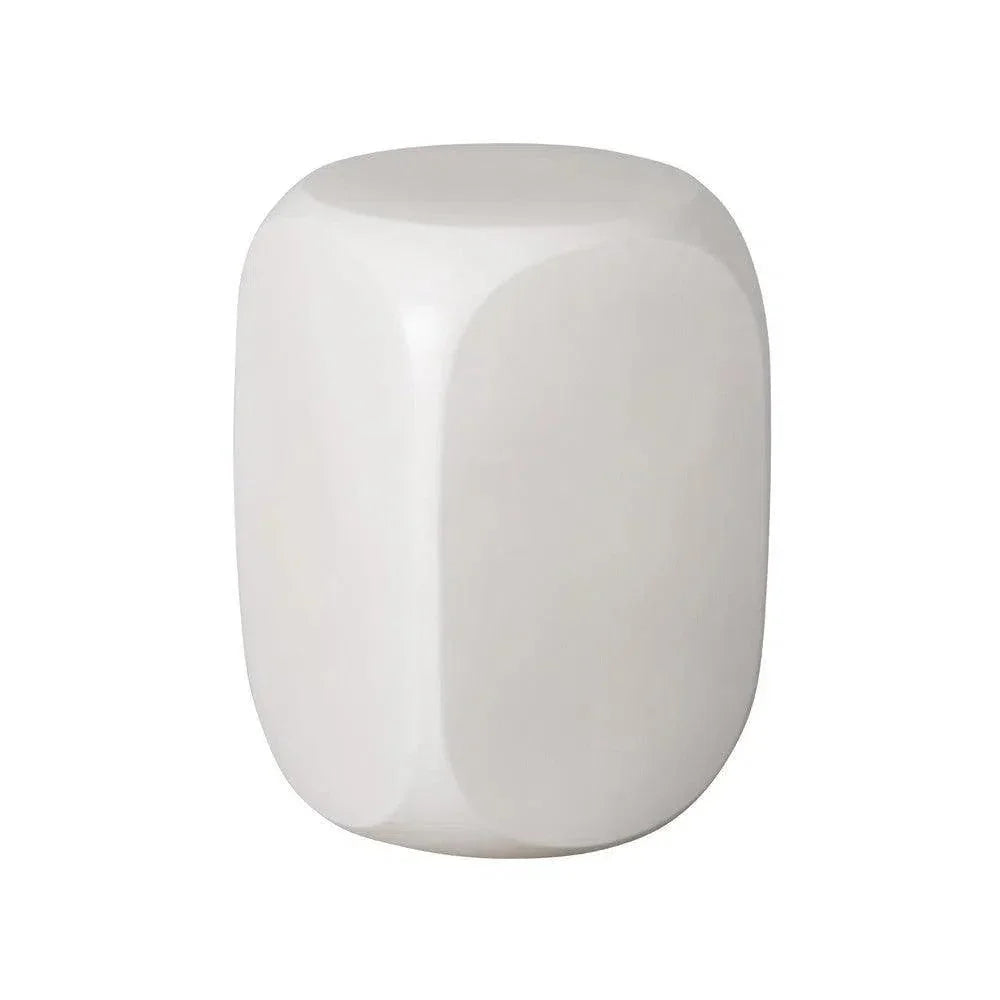 Emissary 19 in. Dice Ceramic Outdoor Garden Stool