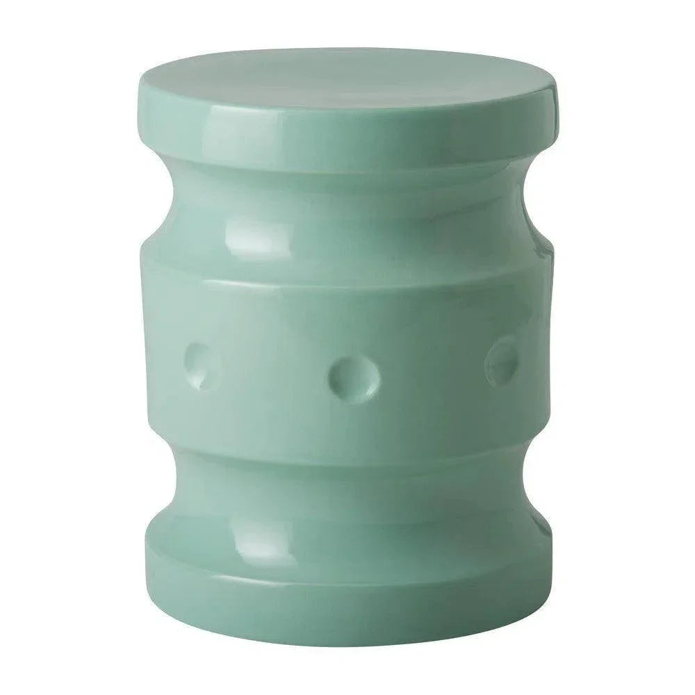 Emissary 19 in. Spindle Outdoor Decorative Garden Stool