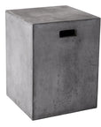 Castor Concrete Outdoor Square End Table