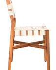 Tripicana Natural Wood Armless Dining Chair