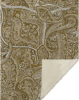 Woven Blocks Brown Washable Indoor-Outdoor Rug
