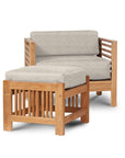 Summer Teak Outdoor Ottoman Sunbrella Cushions -- view 23