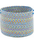 Rhody Rug Playtime Braided Handmade Indoor-Outdoor Basket