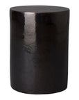Emissary 20 in. Cylinder Ceramic Outdoor Garden Stool