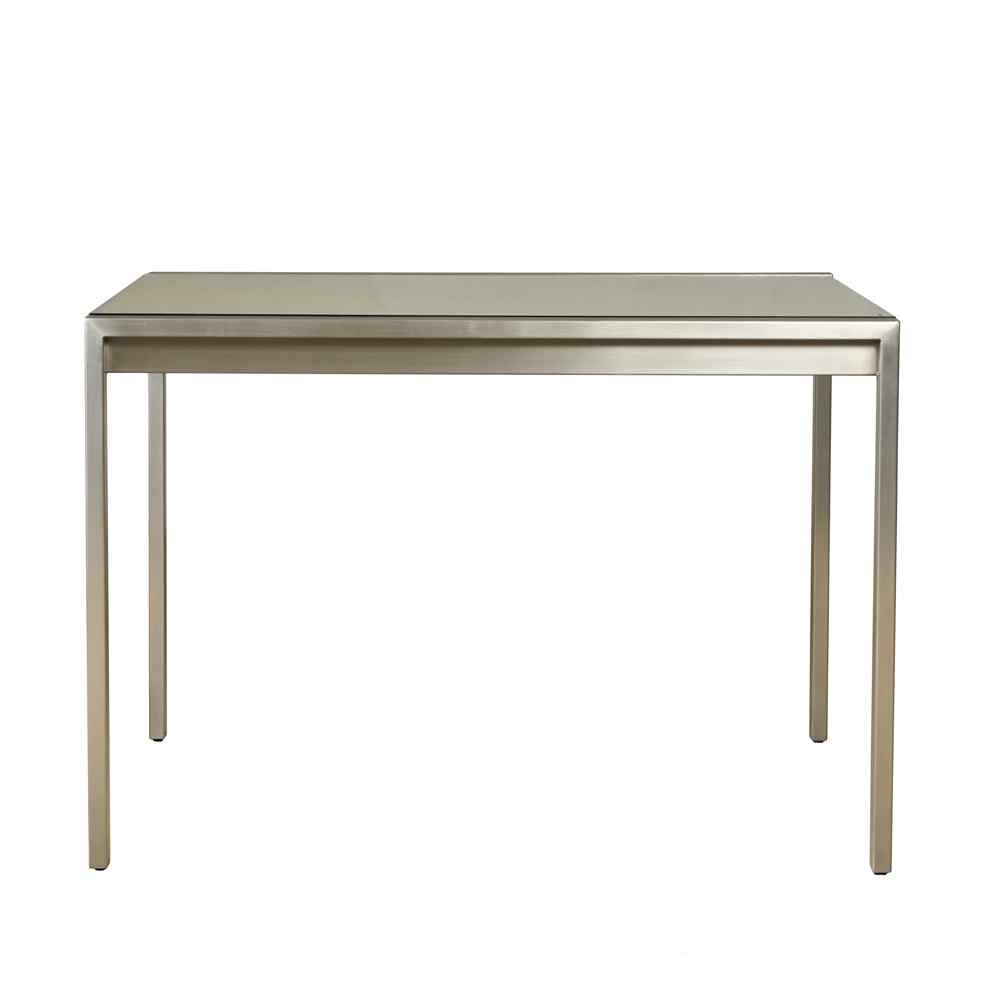 Elements Wicker Square Outdoor Dining Table-Outdoor Dining Tables-Lloyd Flanders-LOOMLAN