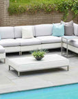 Elements Outdoor Corner Sectional with Loom Back
