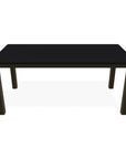 21" X 42" Marine Grade Polymer Coffee Table - LOOMLAN - Telescope - Outdoor Coffee Tables
