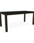 21" X 42" Marine Grade Polymer Coffee Table - LOOMLAN - Telescope - Outdoor Coffee Tables