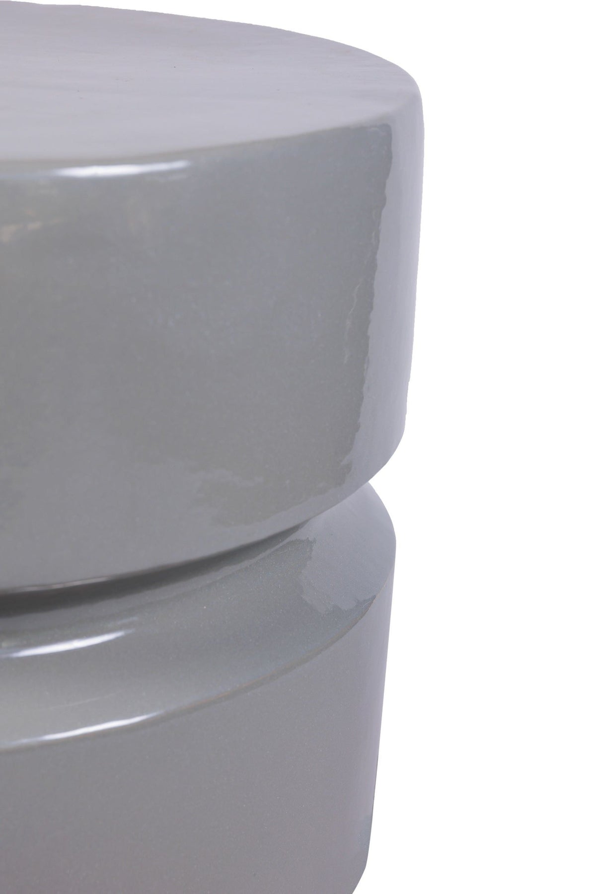 Balance Glazed Ceramic Patio Stool -- view 24