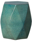 Emissary 22 in. Brilliant Matrix Ceramic Garden Stool