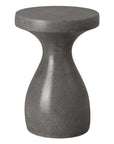 Emissary 22 in. Caemen Teardrop Terrazzo Outdoor Garden Stool