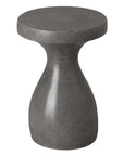 Emissary 22 in. Caemen Teardrop Terrazzo Outdoor Garden Stool