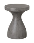 Emissary 22 in. Caemen Teardrop Terrazzo Outdoor Garden Stool