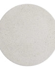 Emissary 22 in. Caemen Teardrop Terrazzo Outdoor Garden Stool