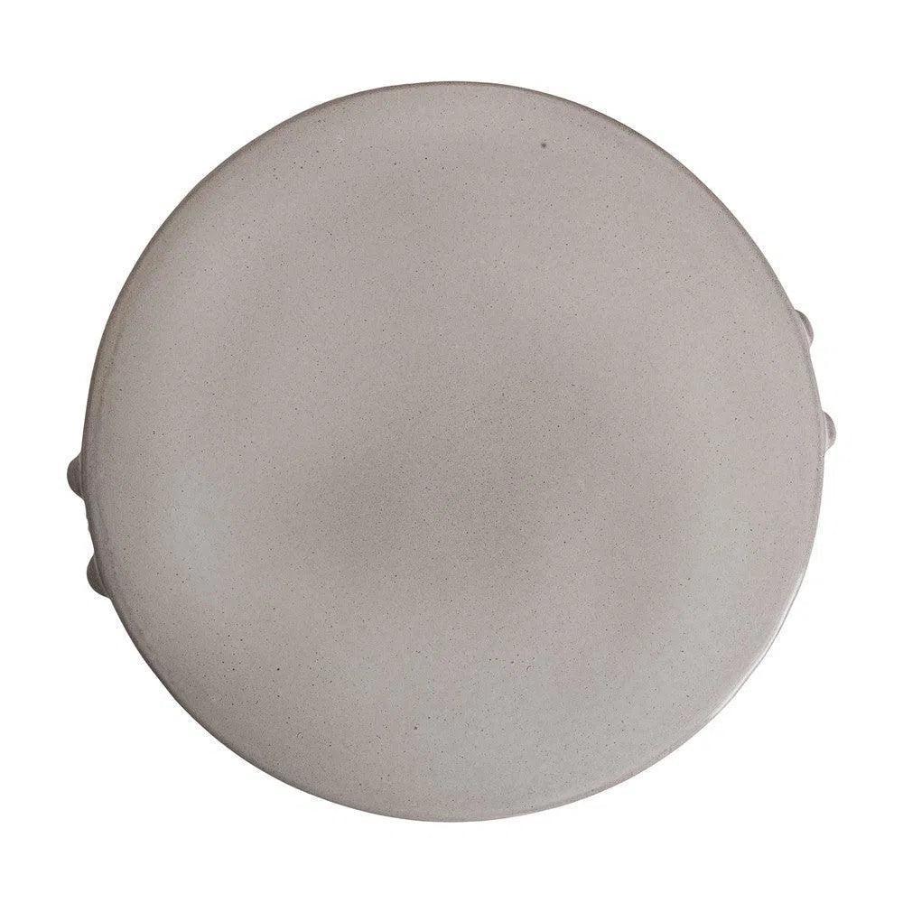 Emissary 22 in. Dolly Tub Ceramic Outdoor Garden Stool