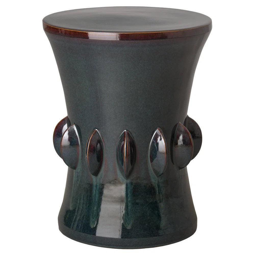 Emissary 22.5 in. Jewel Outdoor Decorative Garden Stool