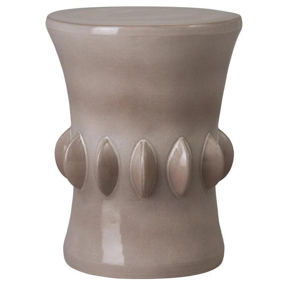 Emissary 22.5 in. Jewel Outdoor Decorative Garden Stool