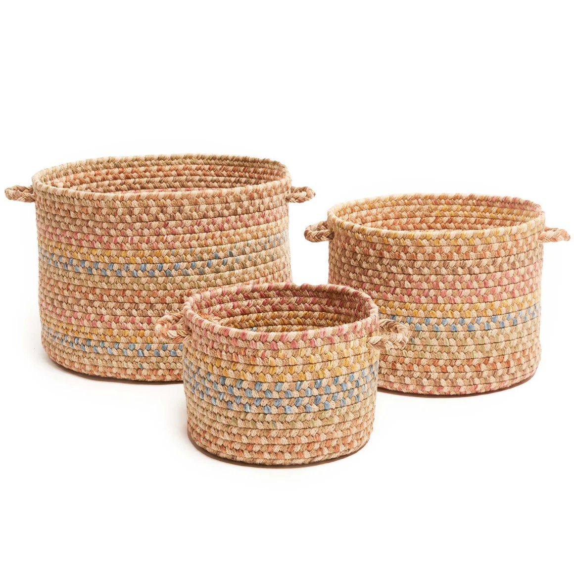 Woodstock Braided Handmade Basket 3PC -- view 5