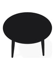 23" Round Marine Grade Polymer Top End Table - LOOMLAN - Telescope - Outdoor Side Tables
