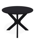 23" Slat Marine Grade Polymer Round End Table - LOOMLAN - Telescope - Outdoor Side Tables