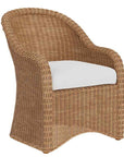 Tobago Hyacinth Outdoor Dining Armchair-Outdoor Dining Chairs-Lloyd Flanders-LOOMLAN