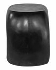 26.75 Inch Outdoor Stool Black Contemporary-Garden Stools-Moe's Home-LOOMLAN