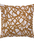 Pasha Caramel Handmade Outdoor Pillow