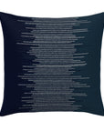 Realm Midnight Double Side Handmade Outdoor Pillow