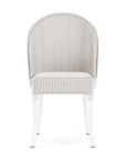 Loom Wicker Armless Outdoor Dining Chair-Outdoor Dining Chairs-Lloyd Flanders-LOOMLAN