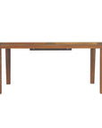 Teak Butterfly Leaf Umbrella Outdoor Dining Table-Outdoor Dining Tables-Lloyd Flanders-LOOMLAN