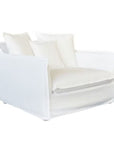 Jason White Slipcovered Outdoor Chair - view 7
