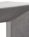 Nomad Console Table Grey Concrete