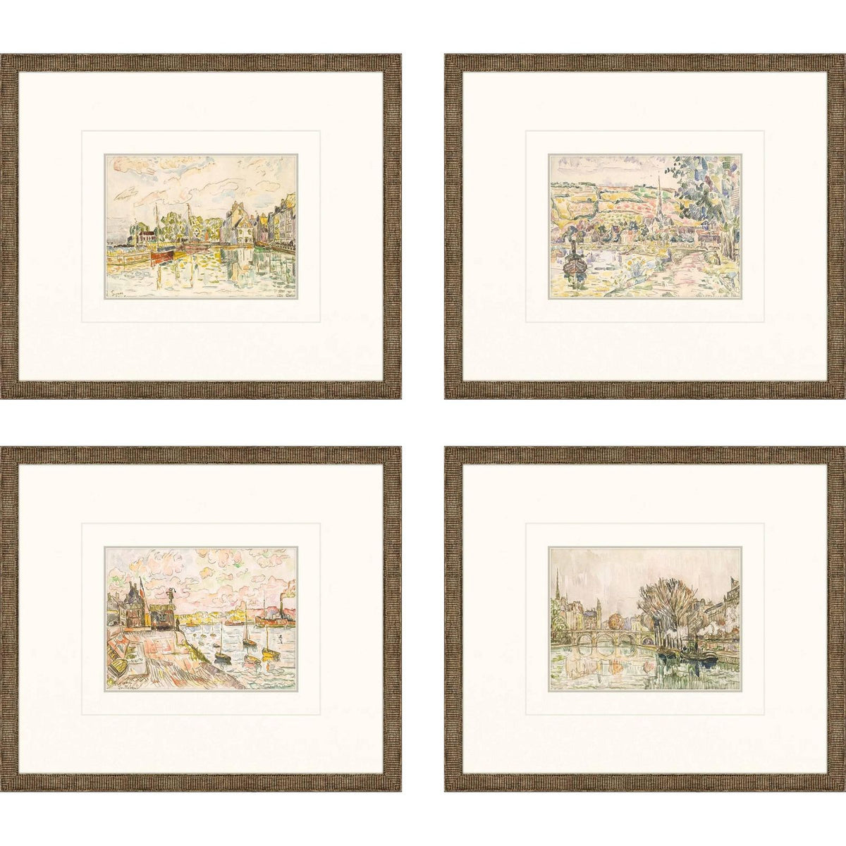 Paragon Petite Landscapes Multi Canvas Art 4PC