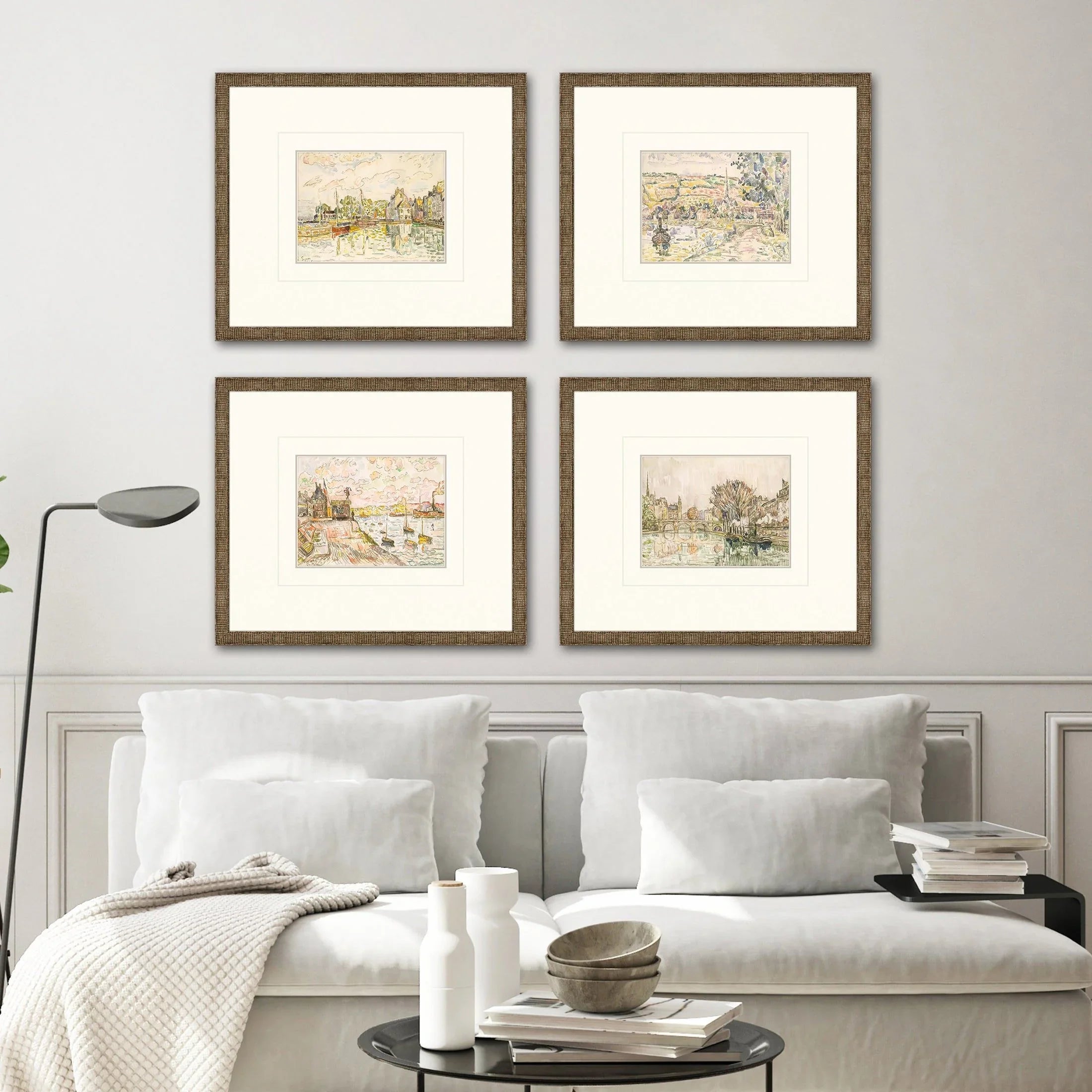 Paragon Petite Landscapes Multi Canvas Art 4PC