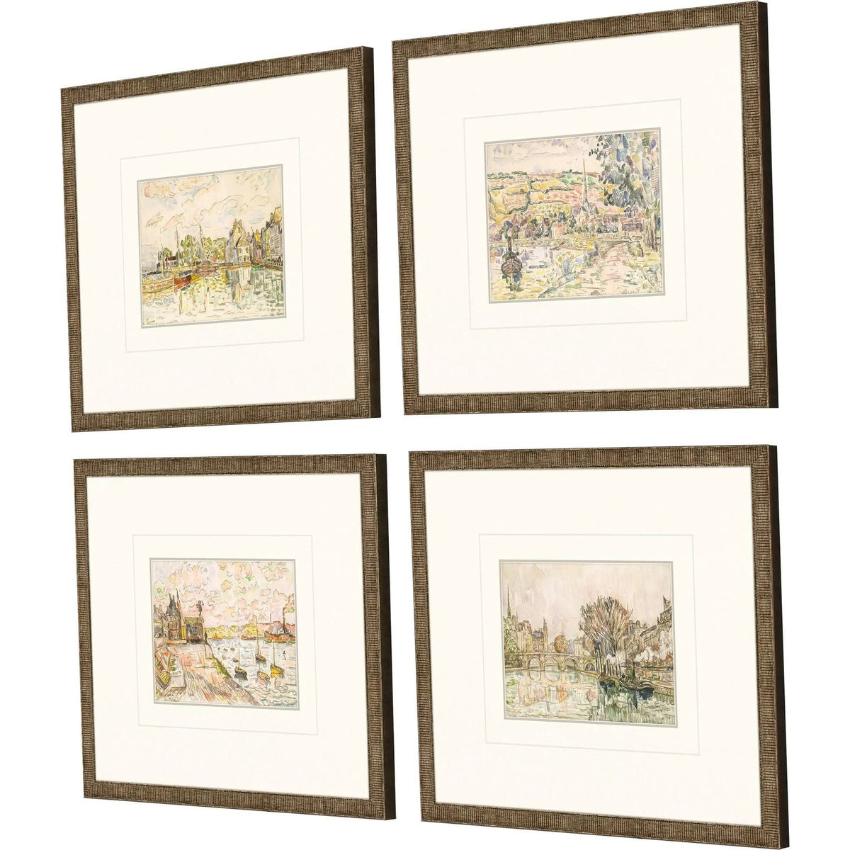 Paragon Petite Landscapes Multi Canvas Art 4PC
