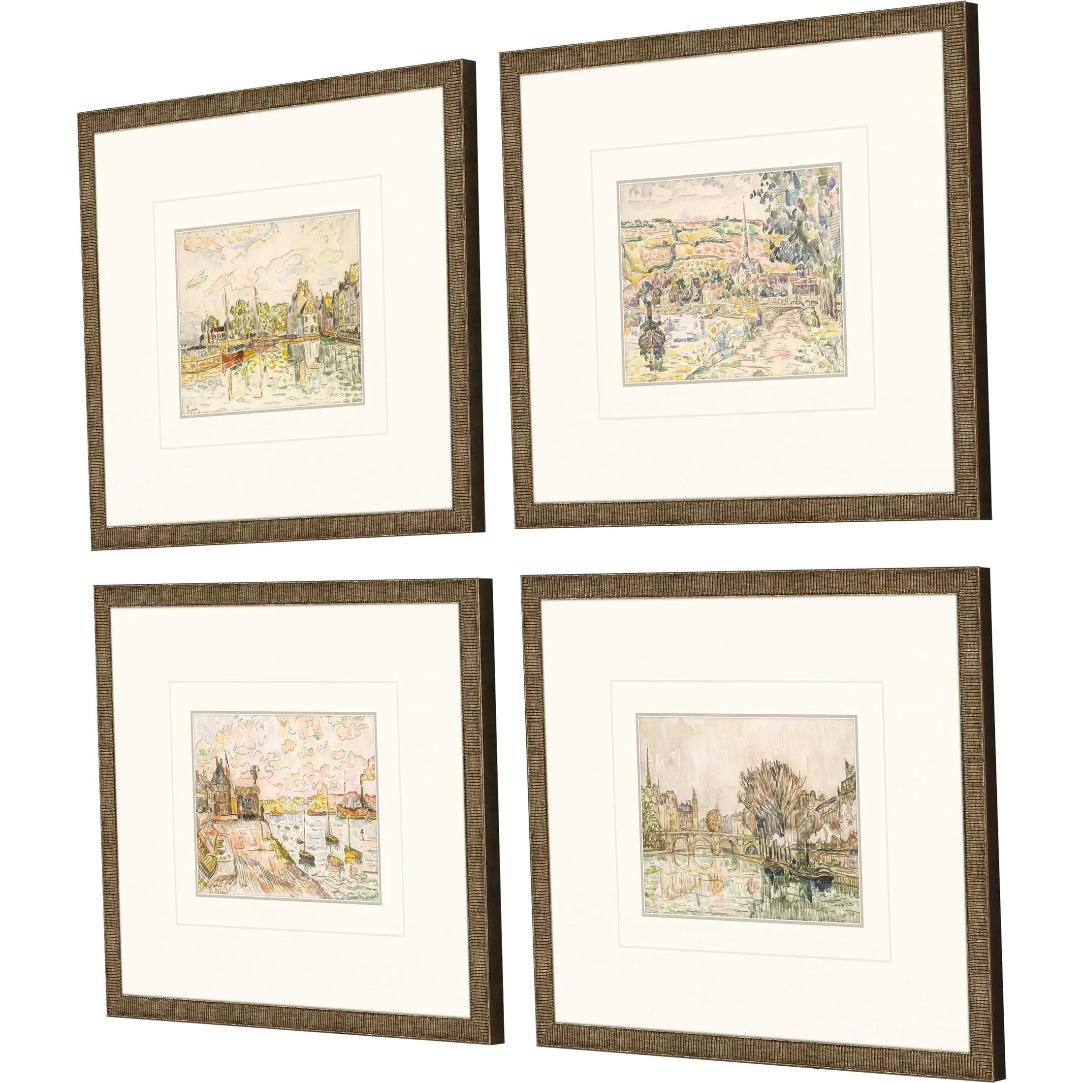 Paragon Petite Landscapes Multi Canvas Art 4PC