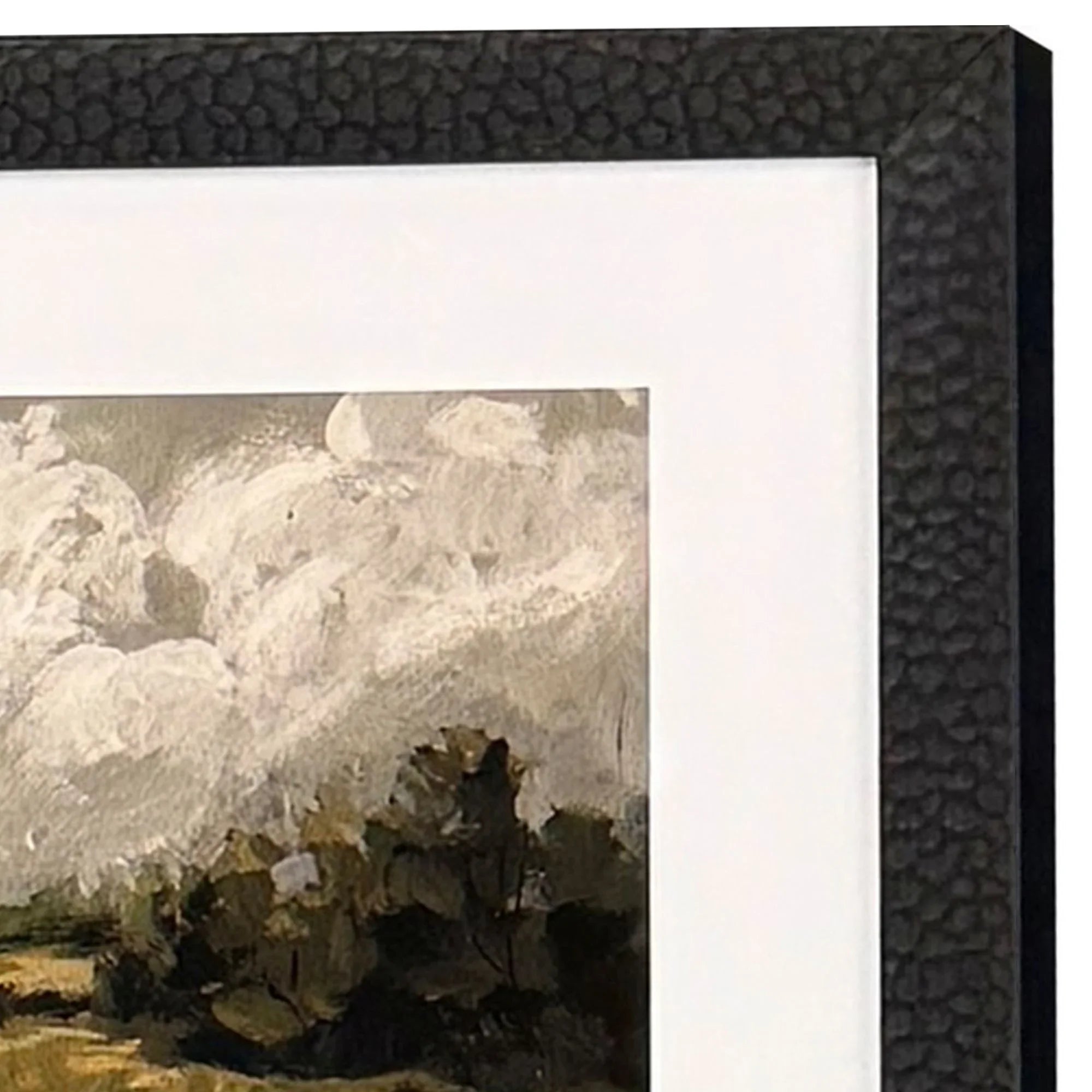 Paragon Inspired Landscape I Wood Frame Green Canvas Art 2PC