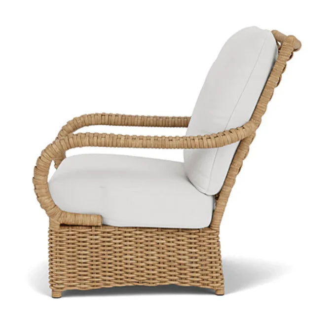 Magnolia Brown Outdoor Lounge Chair-Outdoor Lounge Chairs-Lloyd Flanders-LOOMLAN