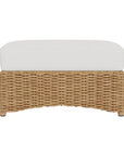 Lloyd Flanders Magnolia Brown Outdoor Ottoman