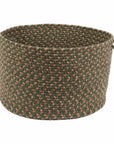 Rhody Rug Easy Living Braided Handmade Indoor-Outdoor Basket